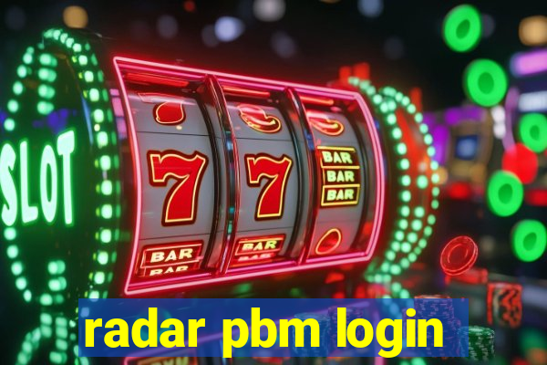 radar pbm login